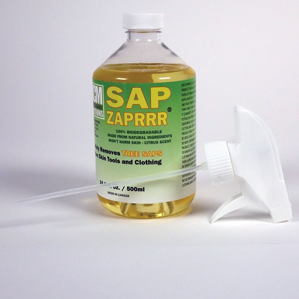 トップス sap 16oz Sap Zaprrr - Zaps sap, grime, and grease off tree gear!