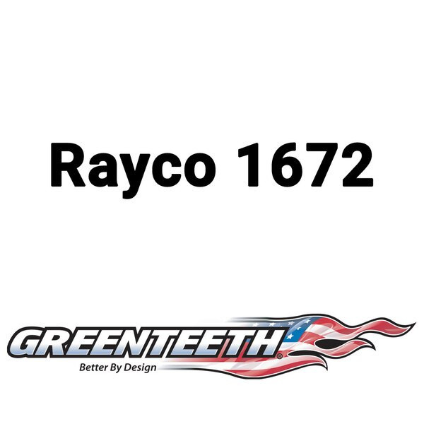 Rayco 16725 greenteeth setup