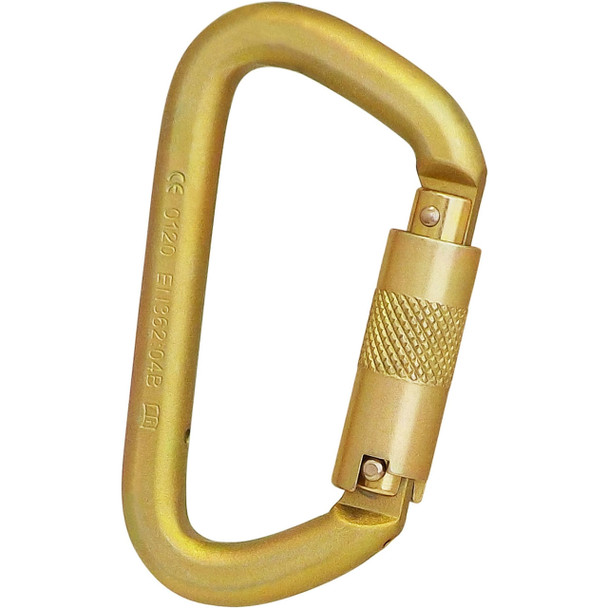 isc offset steel carabiner