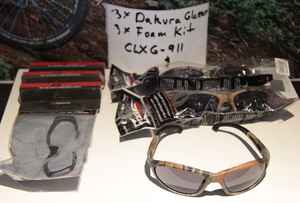 Clearance Lot: Edge Dakura Camo Safety Glasses + Foam Gaskets x 3