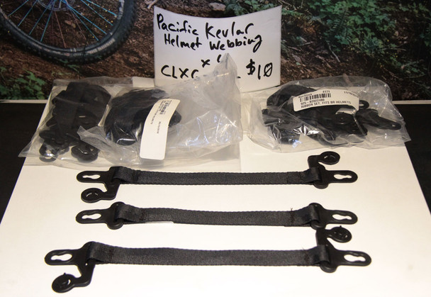 Clearance Lot: Pacifc R5 Helmet Replacement Ribbon Set