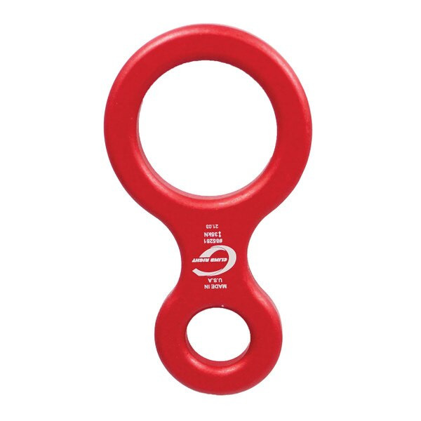 DESCENDER, FIGURE 8 STANDARD ALUMIN