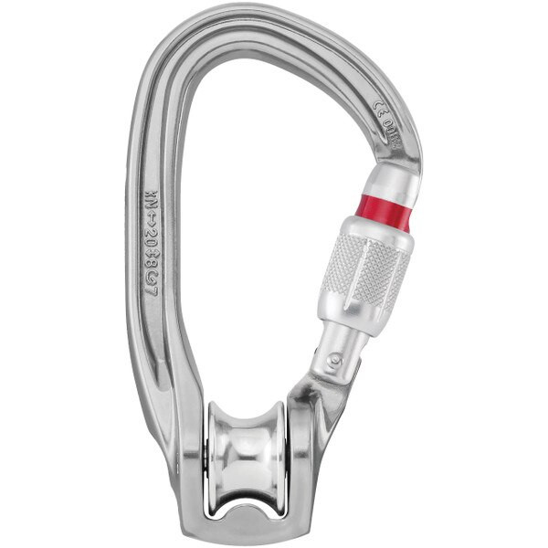 Petzl Rollclip Z Screw-Lock Gate Pulley Carabiner