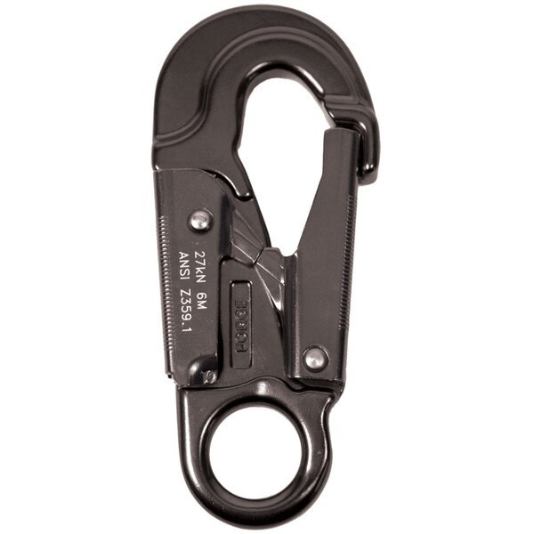 Aluminum Locking Rope Clip (black) for sale at WesSpur.com