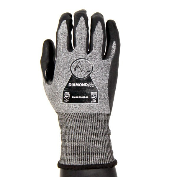 Diamond Cut-Resistant Gloves with Nitrile Touchscreen Coating