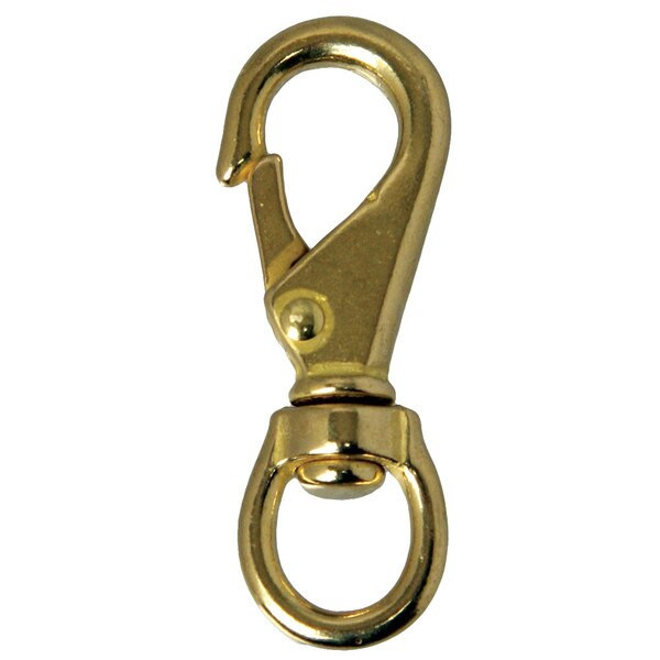 Brass Swivel Snap - Medium for sale at WesSpur.com