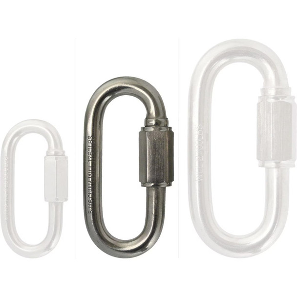 Stainless Quick Links - for sale at WesSpur.com