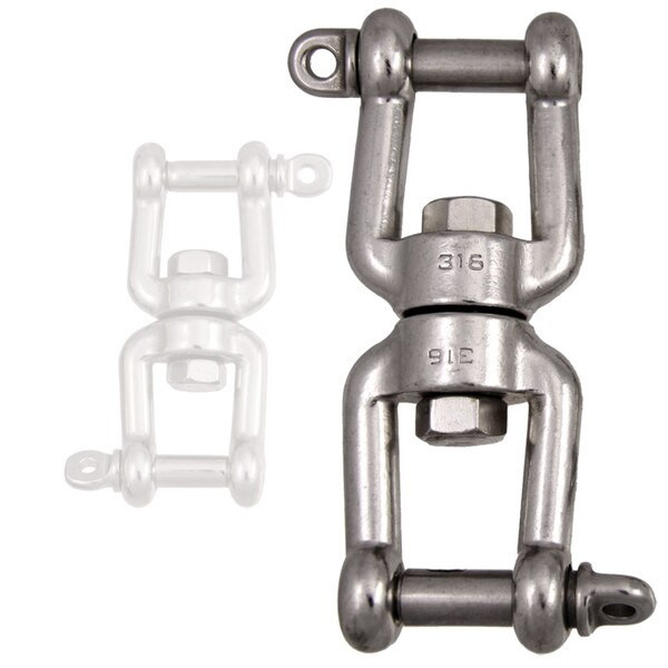 1/2" Stainless Swivel Shackle for sale at WesSpur.com