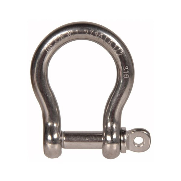 1/2" Stainless Shackle for sale at WesSpur.com