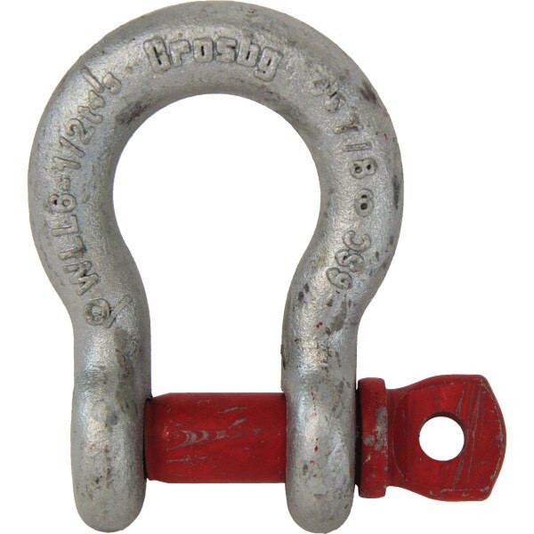 Crosby Shackle - 7/8" Galvanized for sale at WesSpur.com