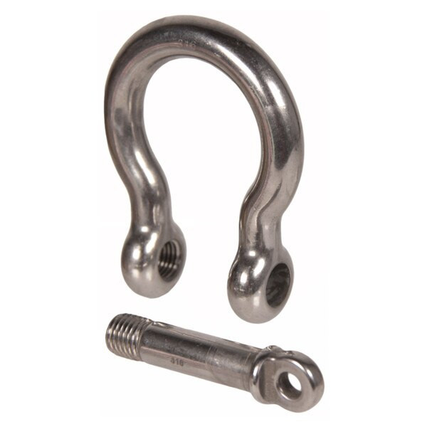 5/8" Stainless Shackle for sale at WesSpur.com