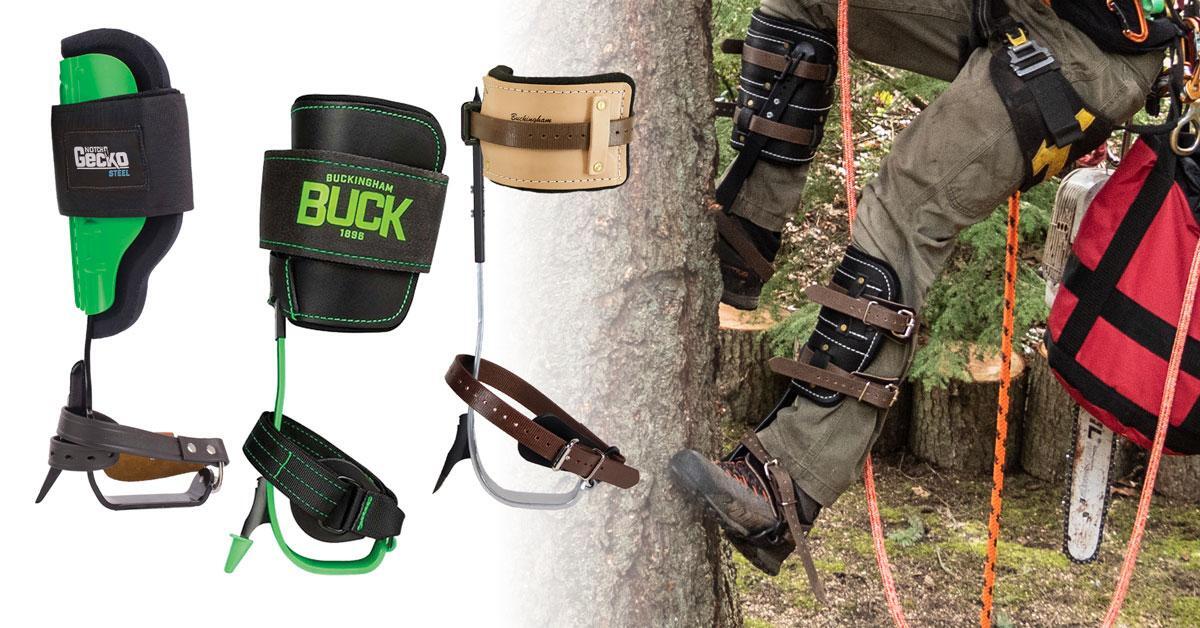 different types of tree climbing spikes