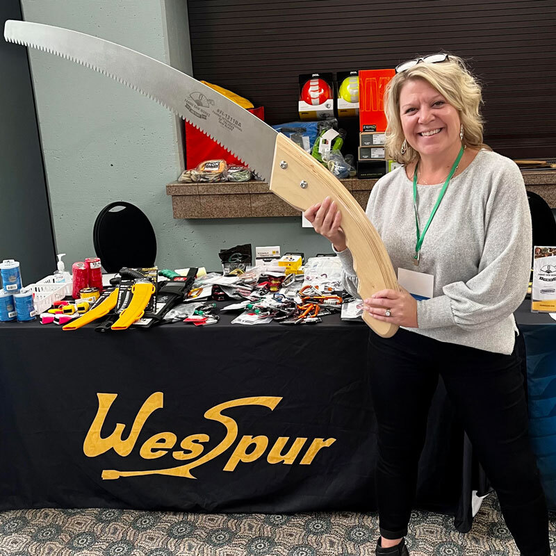 We work hard, and have fun! We're happy to help you find the right tree equipment.