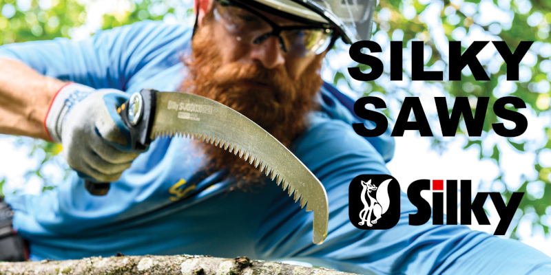 Silky Saws - the best arborist saws in the business! Silky Saws - the most popular arborist hand saws in the world
