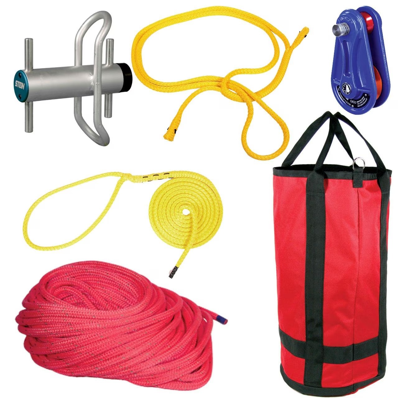 picture of tree gear needed for negative rigging