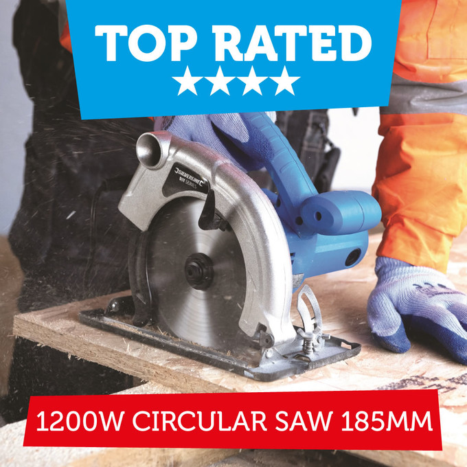 Silverline DIY 1200W Circular Saw 185mm