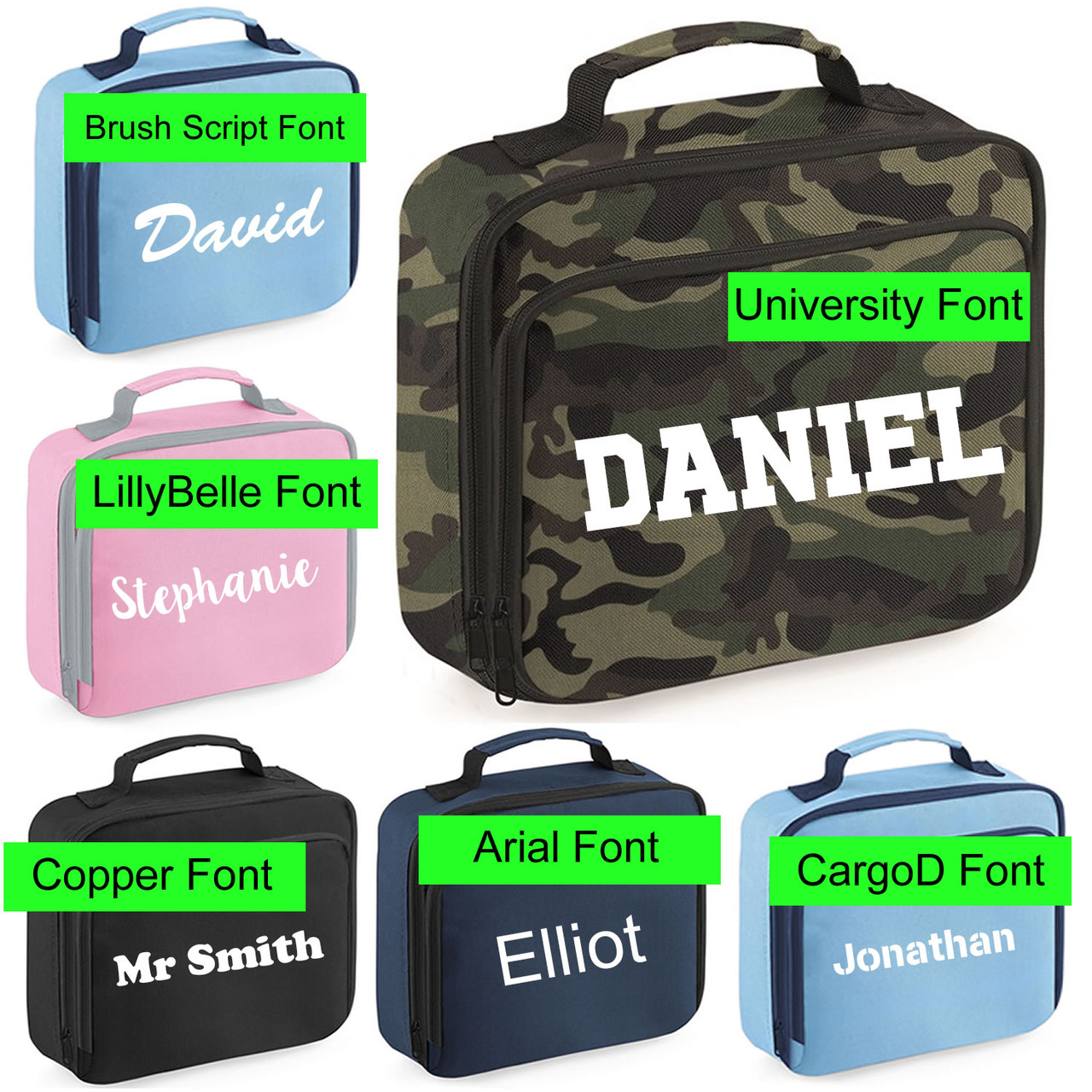 Personalized 2025 lunch tote