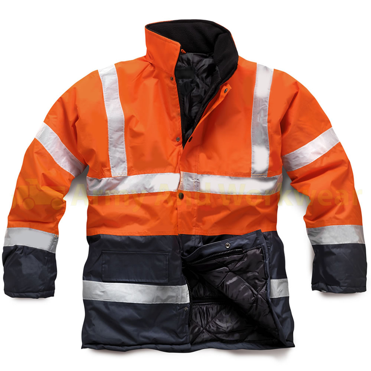 Mens waterproof work sales jacket with hood