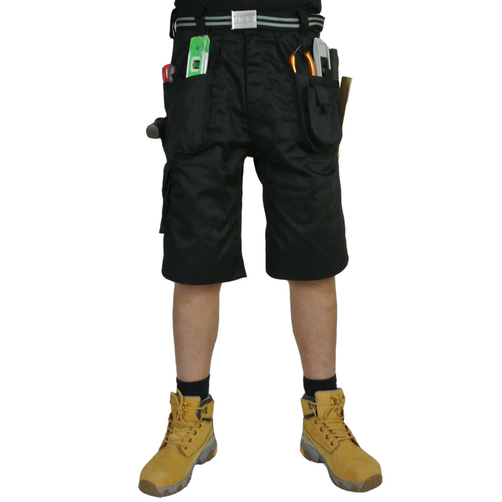 Blackrock Mens Workman Heavy Duty Cargo Work Short Combat Trousers Tool Pants