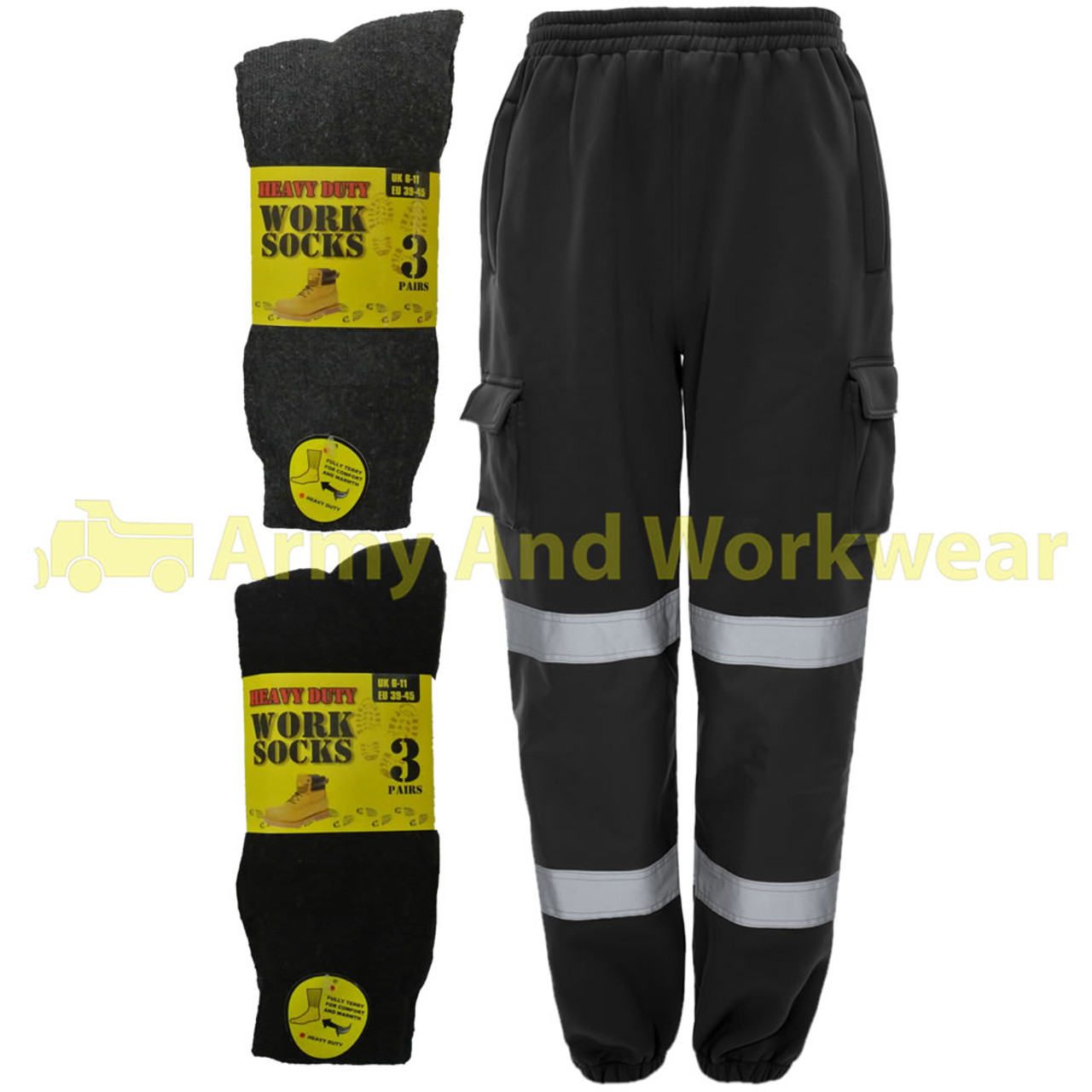 mens thick jogging bottoms