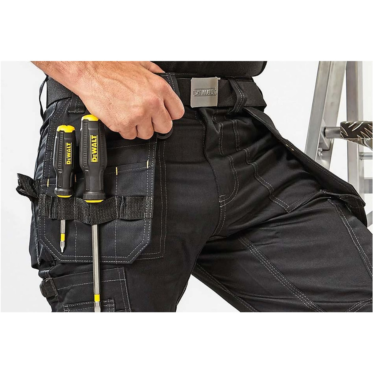 DeWalt Harrison3233 Harrison Pro Stretch Holster Trouser Black 32W 33L