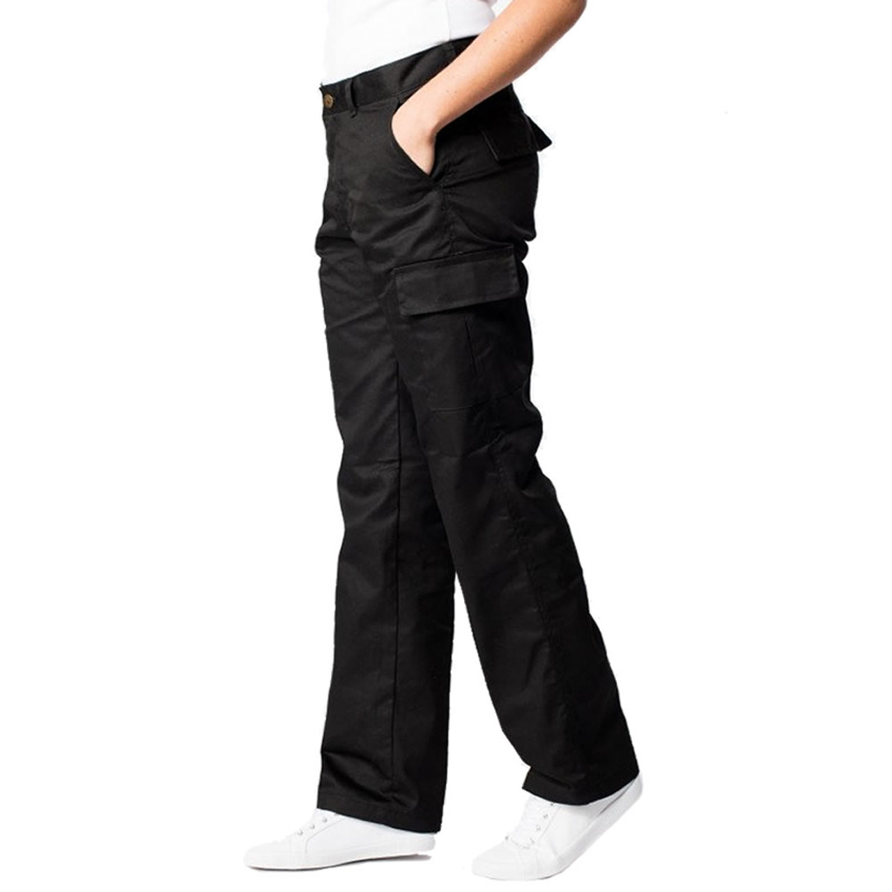 Lee Cooper Multi Pocket Combat Classic Work Cargo Trousers Ladies | Brand  Max