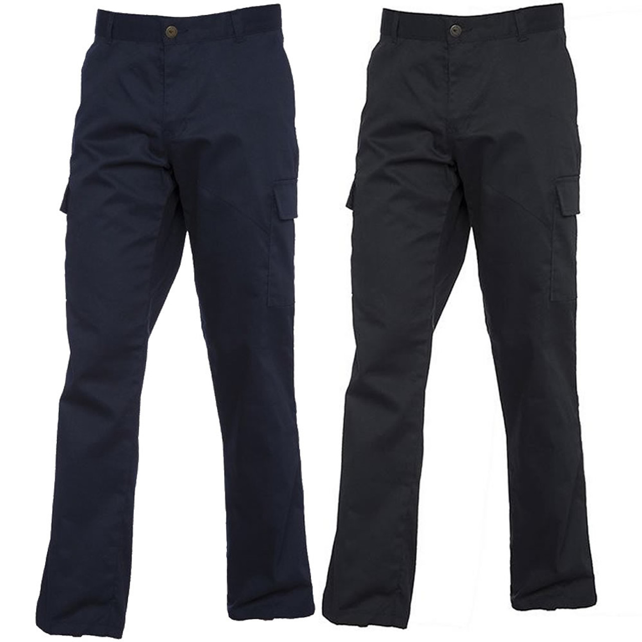 Uneek Ladies Cargo Trousers, Navy | Simon Jersey