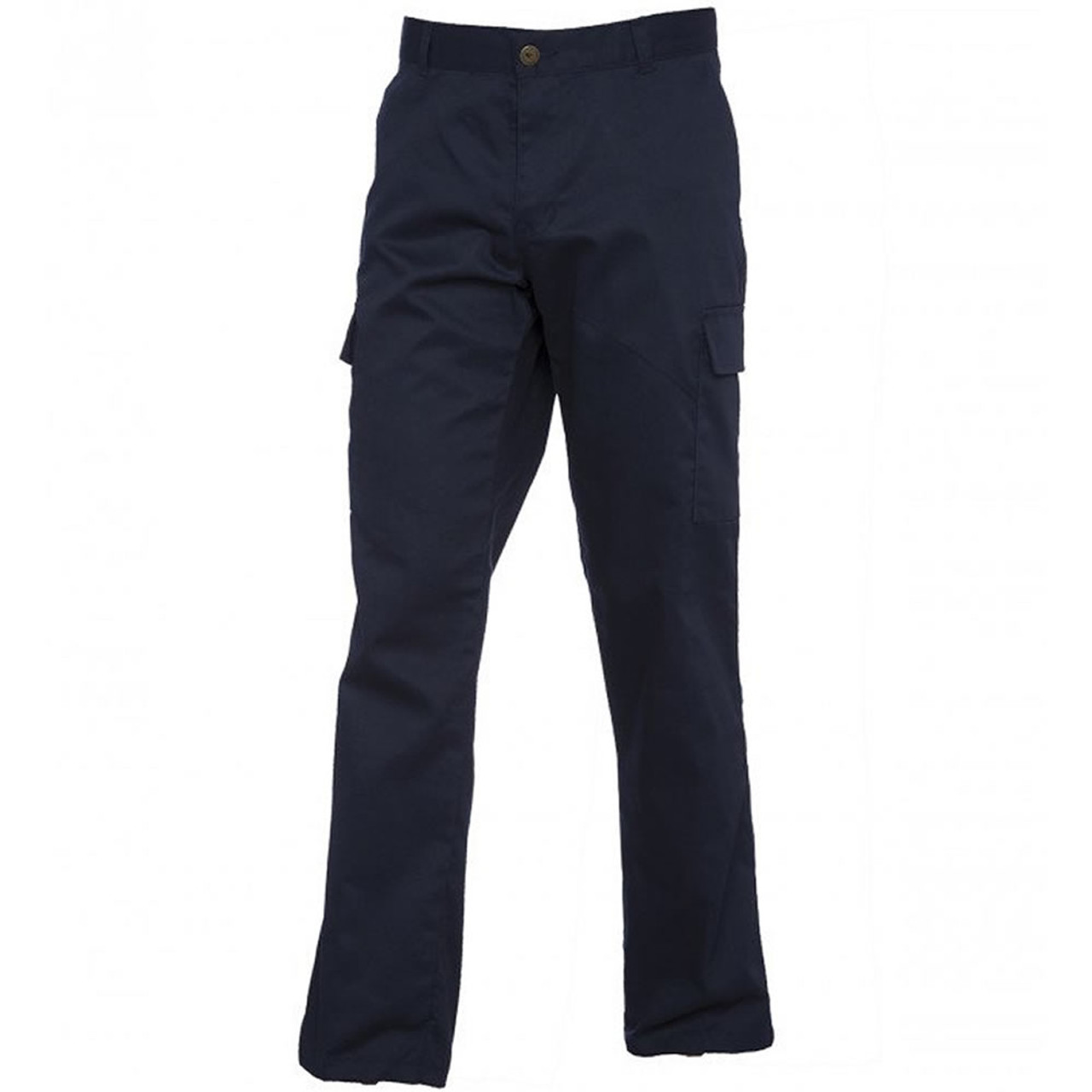 UNEEK Ladies Womens Work Wear Trousers Cargo Pocket Combat Action Black  Navy  eBay