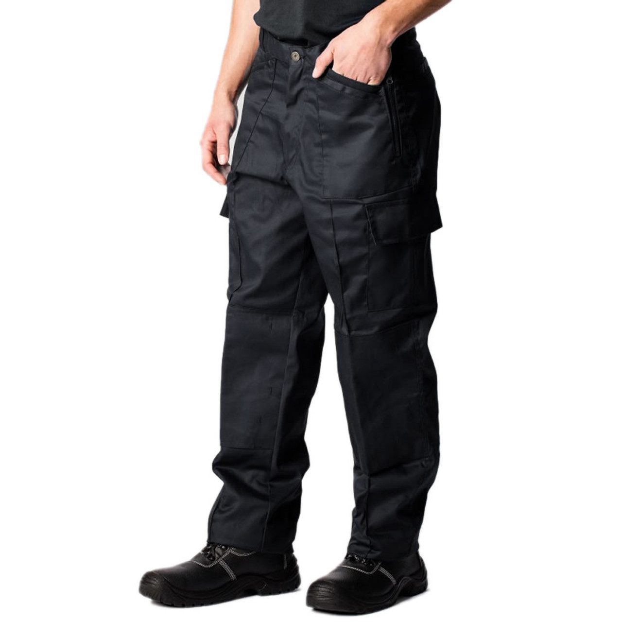 Uneek Mens Cargo Trousers With Knee Pad Pockets Work Wear UC904 Navy 36r  for sale online | eBay