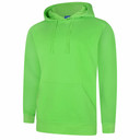 UC509 Uneek Deluxe Hooded Sweatshirt lime