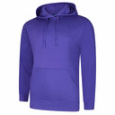 UC509 Uneek Deluxe Hooded Sweatshirt purple