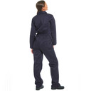 Tough Gear Ladies Polycotton Boilersuit Navy Back