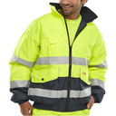 Beeswift Europa Hi Viz Bomber Jacket Yellow