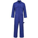 Supertouch Basic Polycotton Coverall Royal Blue