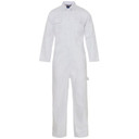 Supertouch Basic Polycotton Coverall White