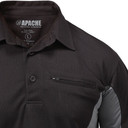 Apache Dry Max Polo Black/Grey