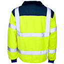 Supertouch Hi Vis Fleece Jacket - Rain Patch