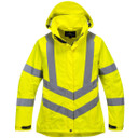 Portwest Hi-Vis Women's Breathable Rain Jacket