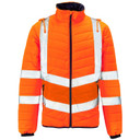 Supertouch Hi Vis Puffer Jacket