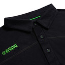 Apache Langley Polo Shirt Black/Grey