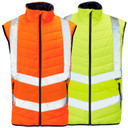 Supertouch Hi Vis Puffer Bodywarmer