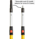 2' - 4' Prodec Button Lock Extension Pole