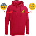 Gas Safe Embroidered Personalised Hoody With Company Name/Text