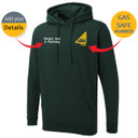 Gas Safe Embroidered Personalised Hoody With Company Name/Text