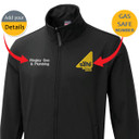 Gas Safe Embroidered Personalised Soft Shell With Company Name/Text