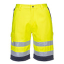 Portwest Hi-Vis Lightweight Polycotton Shorts