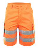 Beeswift Orange Hi Viz Shorts