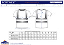 Portwest Hi-Vis T-Shirt Short Sleeve
