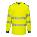 Portwest Hi-Vis Cotton Comfort T-Shirt Long Sleeve