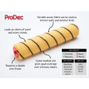 3 x ProDec Tiger Stripe 12" Medium Pile Roller Sleeve